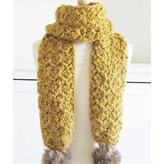 1.5 Hour Crochet Scarf - Crochet Dreamz