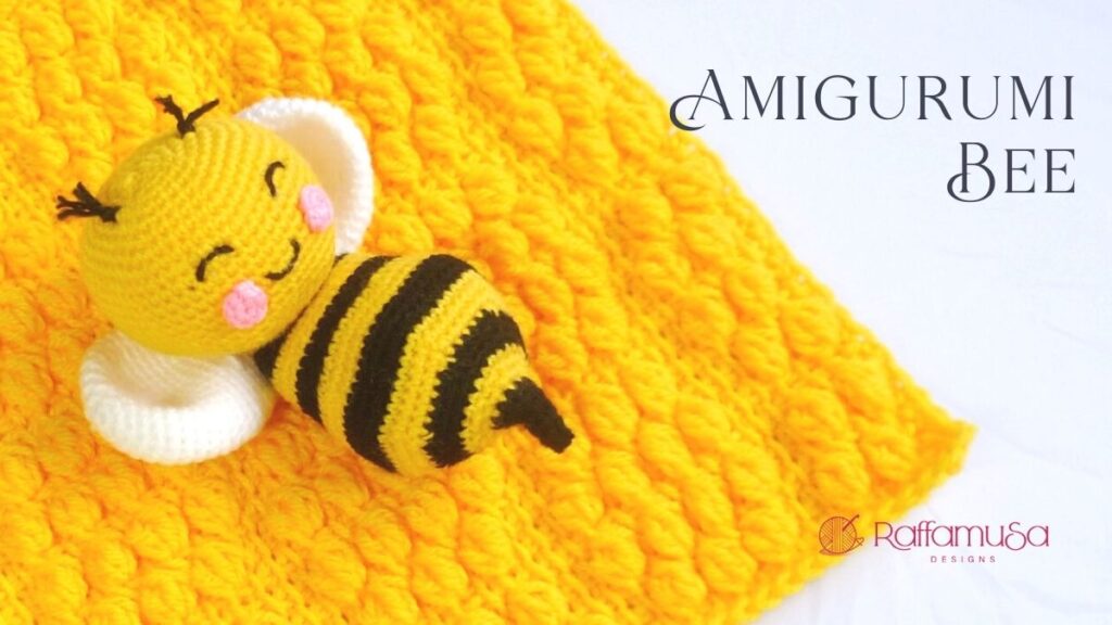 Amigurumi Bee - Free Crochet Pattern - Raffamusa Designs