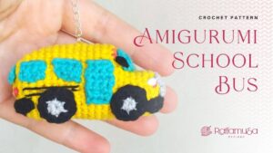 Amigurumi School Bus - Free Crochet Pattern - Raffamusa Designs