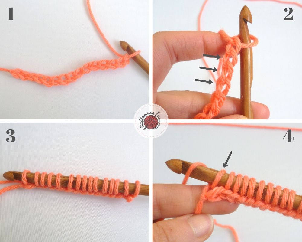 How to start your Tunisian crochet project
