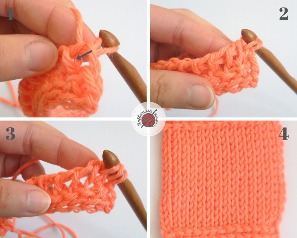 How to crochet the Tunisian Knit Stitch