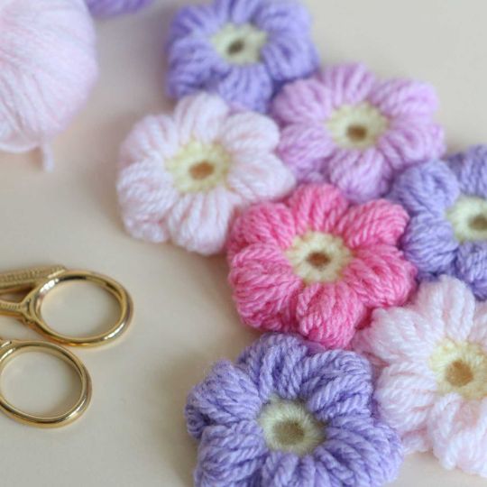 Bella Coco Crochet - Puff Flower