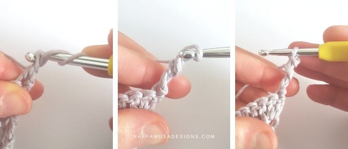 How to Crochet the Ch-less Starting Tr - Free Tutorial - Raffamusa Designs - Step 4