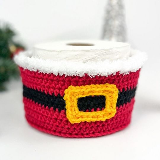 Christmas Toilet Paper Holder - Jo to the World Creations