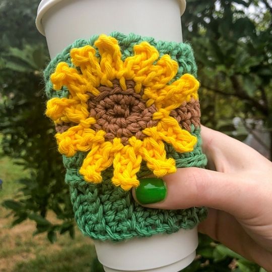 Coffee Sleeve by Sunflower Cottage Crochet