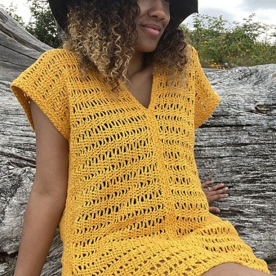 Summer Waves Tunic by Crafting for Weeks