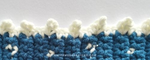 Crochet a picot edging