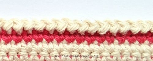 Crochet Zig Zag Border - Raffamusa Designs