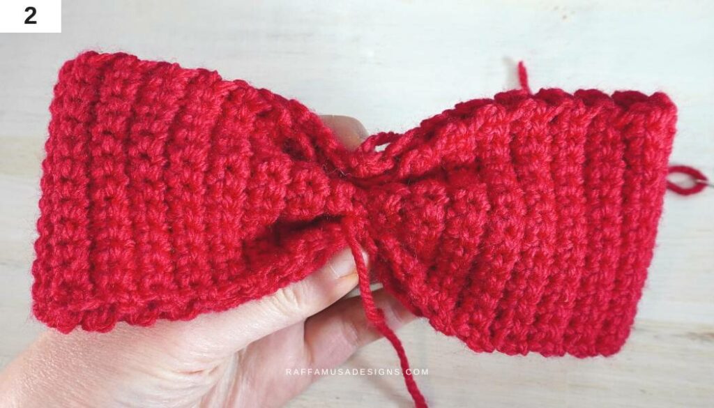 Crochet Bow - 2 - Raffamusa Designs