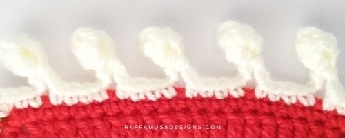 Crochet Pompom Edging - Raffamusa Designs