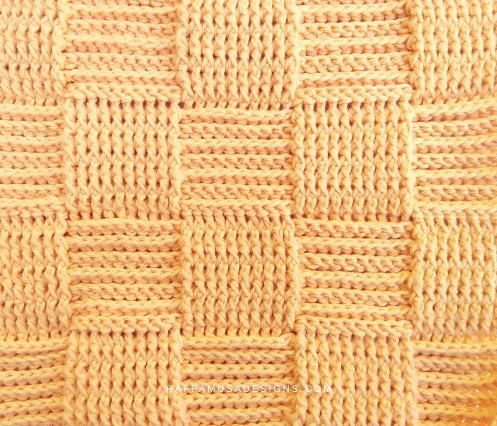 Large Basketweave Stitch - Raffamusa Designs