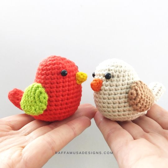 Little Bird Amigurumi - Free Crochet Pattern - Raffamusa Designs