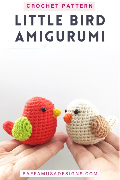 Little Bird Amigurumi - Free Crochet Pattern - Raffamusa Designs