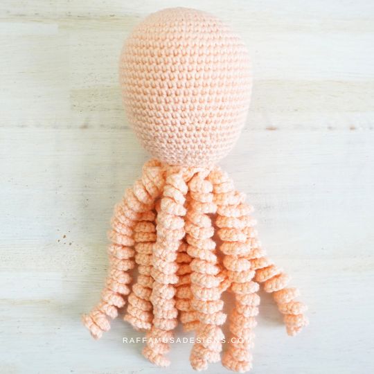 Crochet Octopus for Premature Babies - Raffamusa Designs