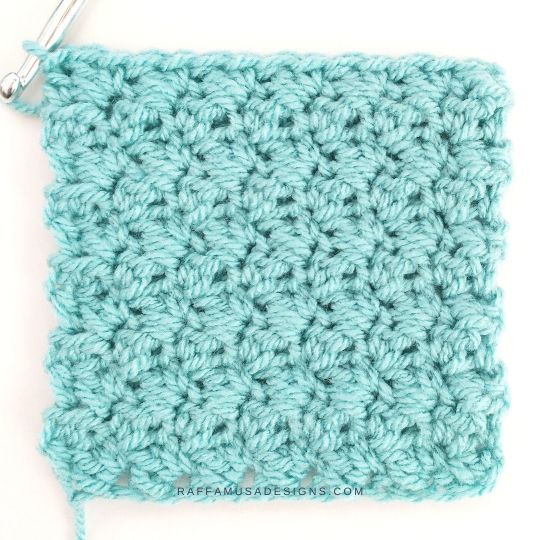 Crochet Suzette Stitch - Raffamusa Designs