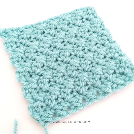 Crochet Suzette Stitch - Raffamusa Designs