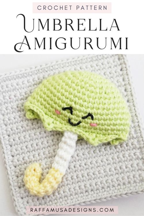 Crochet Umbrella Amigurumi - Free Pattern - Raffamusa Designs