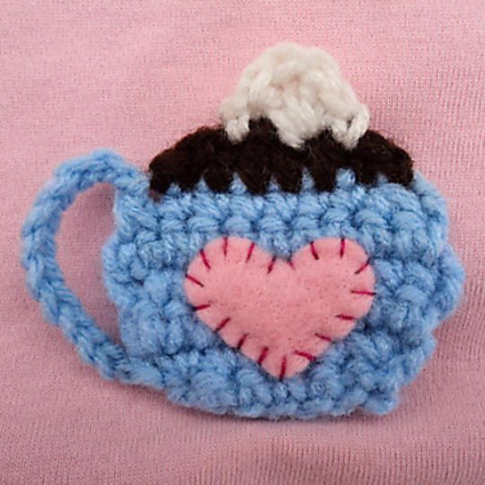 Cute Little Crafts - Coffee Cup Applique