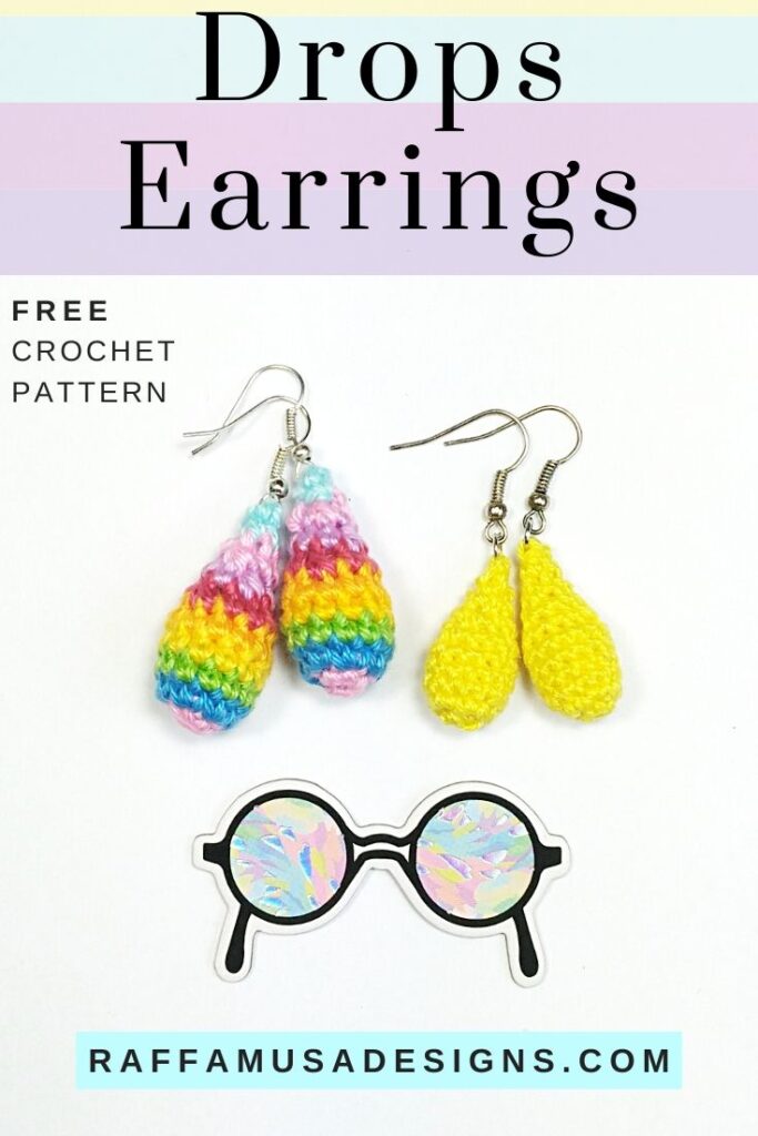 Crochet Drops - Free Earrings Pattern