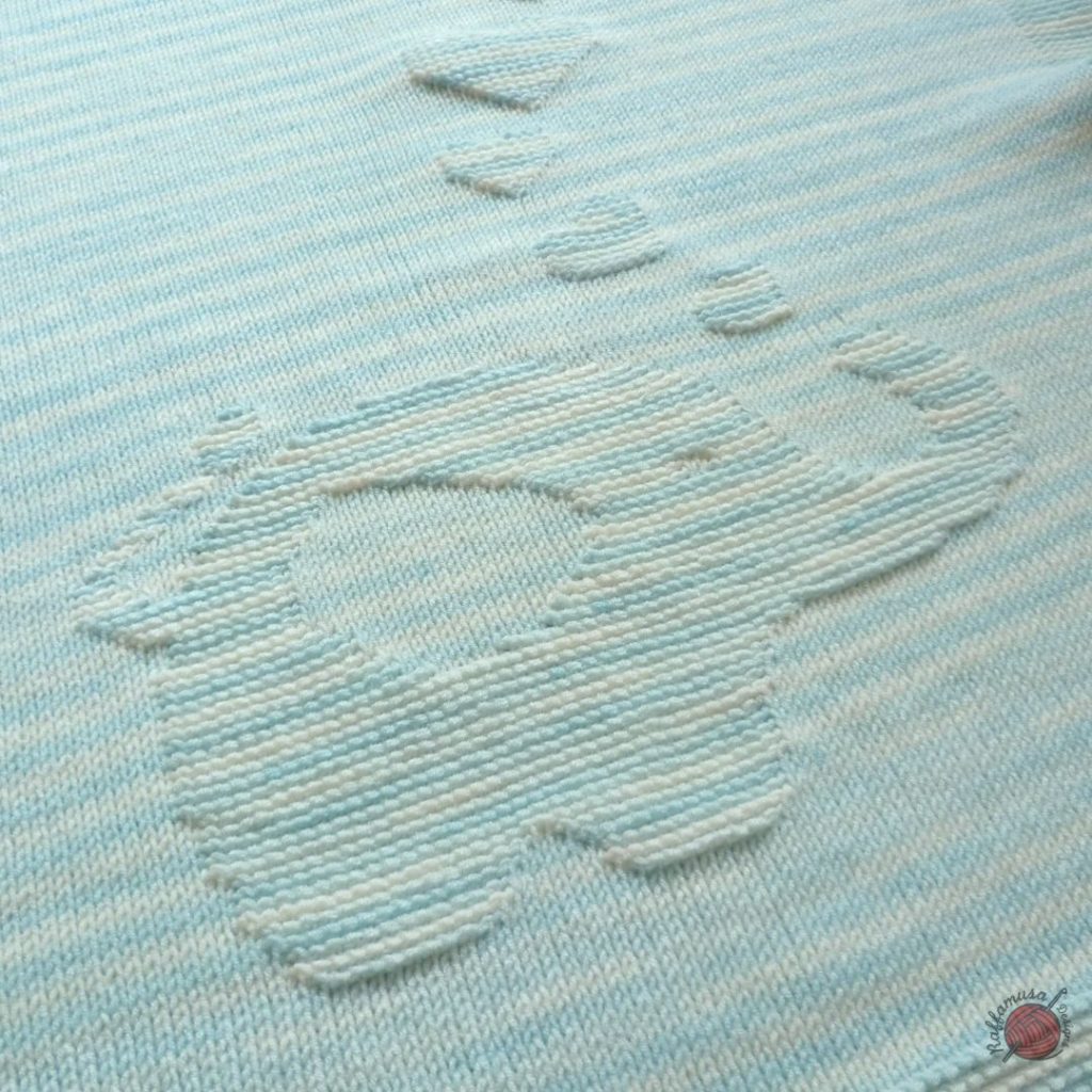 Details of the Elephant Baby Blanket
