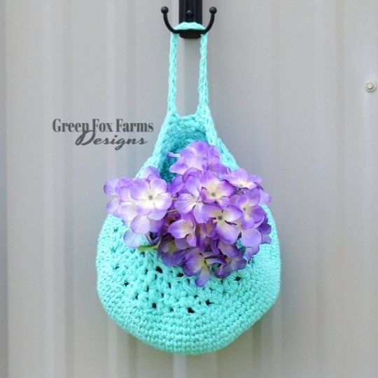 Farmhouse Hanging Basket by Green Fox Farm