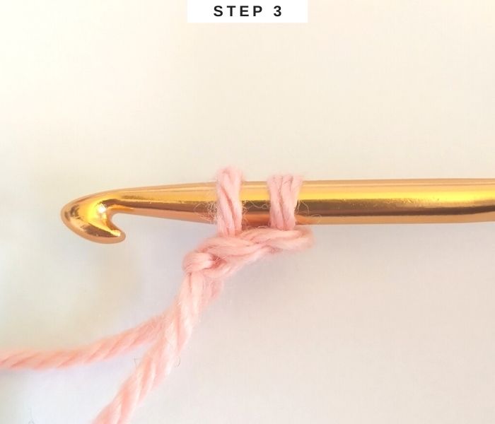 How to Foundation Single Crochet - Step 3 - Free Tutorial