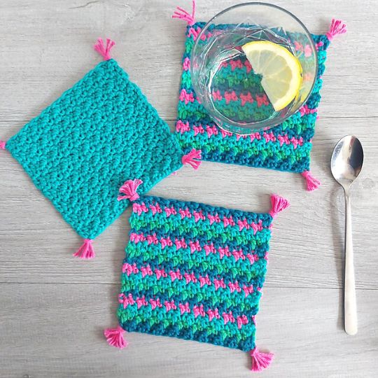 Funky Coasters - Annie Design Crochet