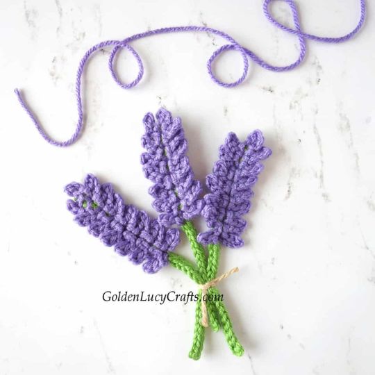 Golden Lucy Crafts - Lavender Crochet Pattern