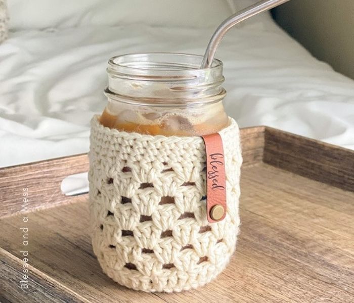 Granny Jar Cozy by Blessed and a Mess