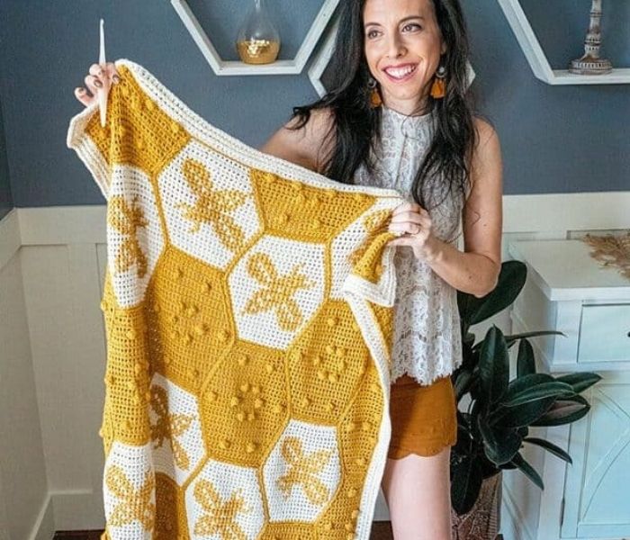 Honey Bee Blanket - Briana K Designs