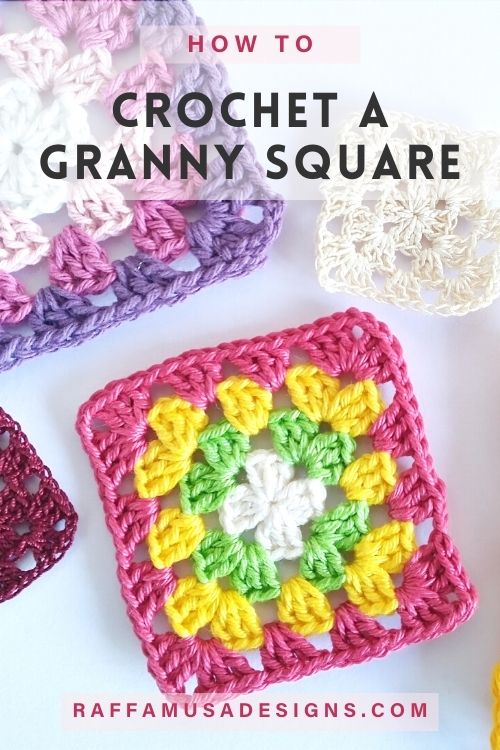 How To Crochet A Classic Granny Square - Truly Crochet