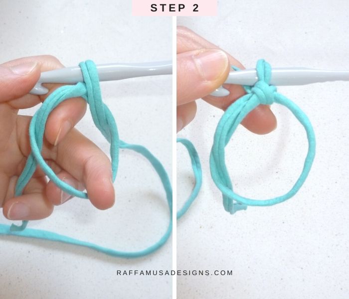 How to Crochet The Magic Circle - Free Tutorial - Step 2 - Raffamusa Designs