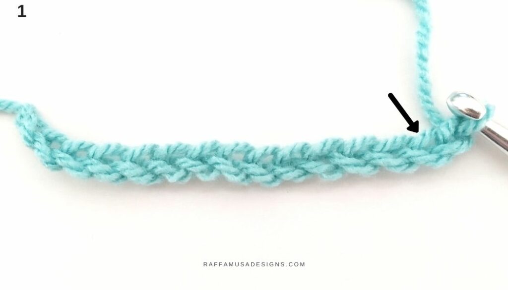 Crochet Suzette Stitch Tutorial - 1 - Raffamusa Designs