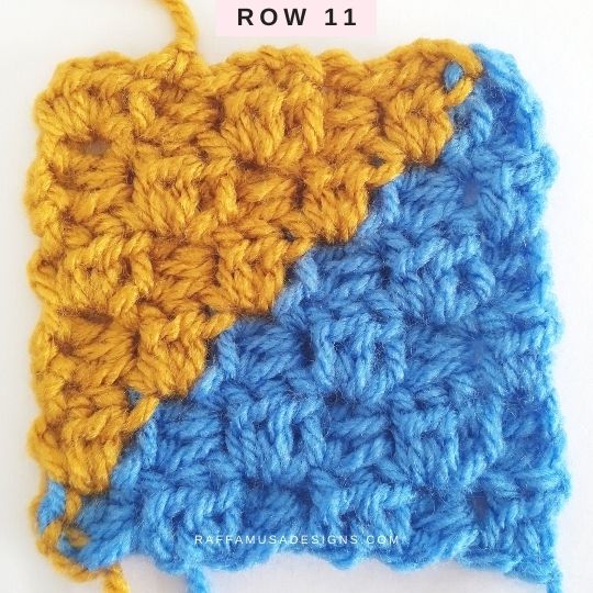 Crochet Mini Corner to Corner Stitch - Raffamusa Designs