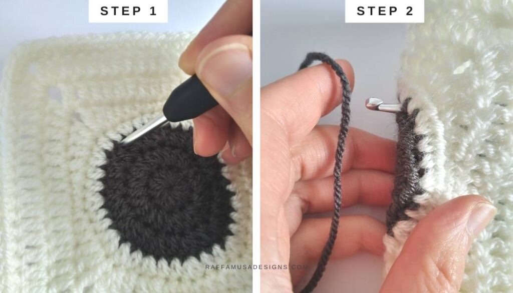 How to Surface Crochet - Steps 1 and 2 - Raffamusa Designs