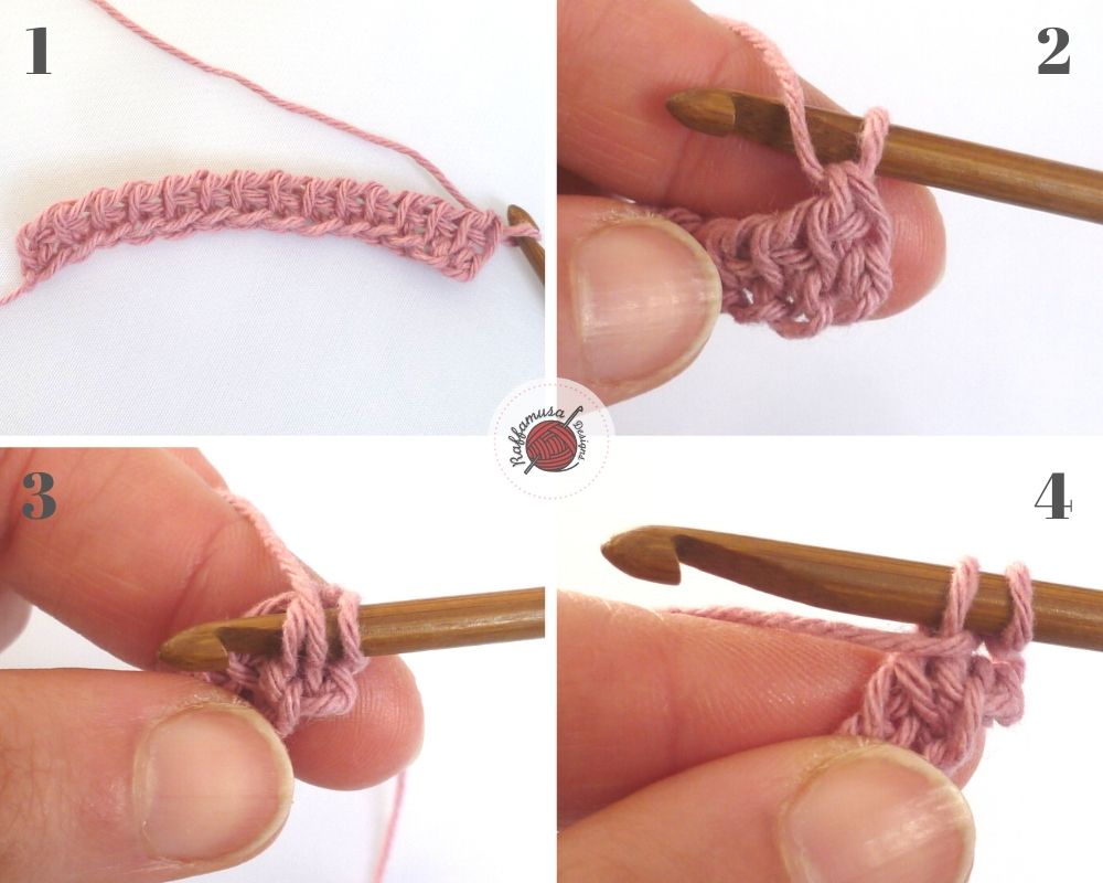 How to Tunisian Crochet Purl Stitch, part 1