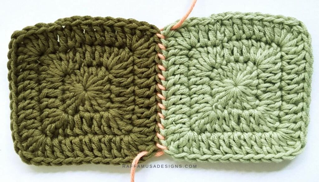 Whip Stitch Tutorial for Crochet - Raffamusa Designs