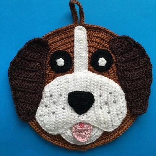 Kerri Brown's Crochet - Dog Potholder