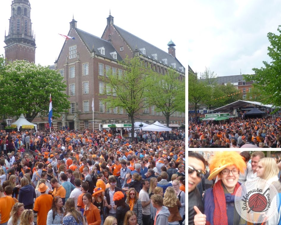King's Day 2014 in Leiden.
