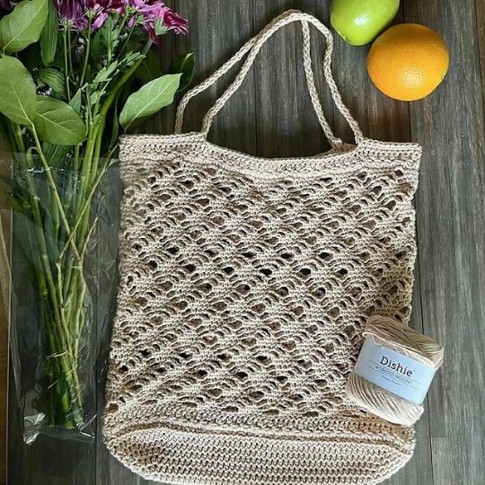 Ocean's Breath Market Bag - Crafting for Weeks