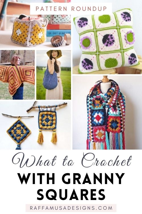 Granny Squares (18 Easy Beginner Crochet Patterns) 