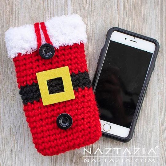 Santa Cell Phone Case - Naztazia