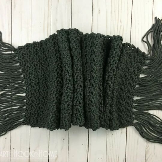 Simple Scarf for Men - Heart Hook Home