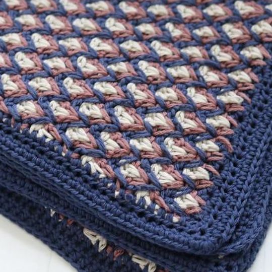 Simply Nesting Blanket - Rich Textures Crochet