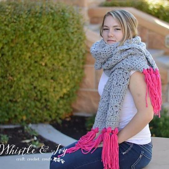 Smoky Mountain Super Scarf - Whistle and Ivy