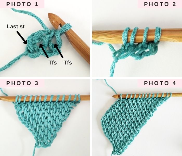 How to Crochet the Lightning Full Stitch Shawl - Free Pattern - Raffamusa Designs