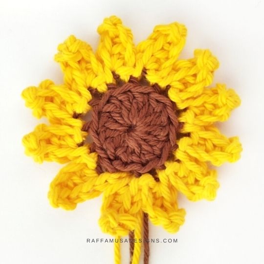 Sunflower Applique - Raffamusa Designs