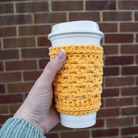 Sunflower Cottage Crochet - Granny's Cup Cozy