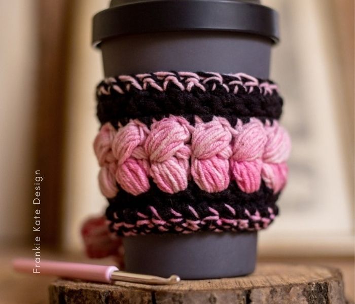 Sweet Lily Cup Cozy by Frankie Kate Design