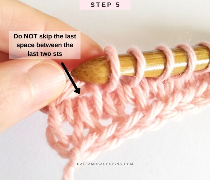 How to Crochet the Tfs - Free Tutorial - Raffamusa Designs - Step 5